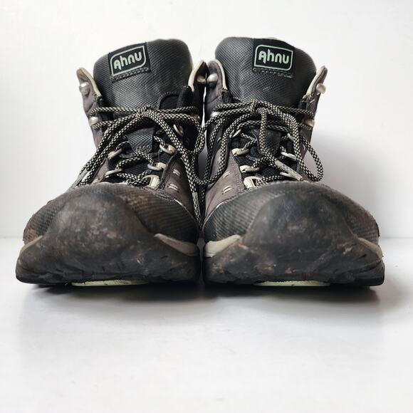 Ahnu Montara Boot Midnight Blue Womens Size 8.5 Hiking Vibram Soles Waterproof - Picture 4 of 11